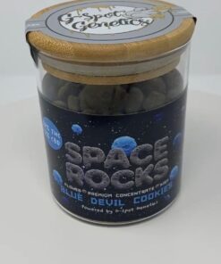 Blue Devil Cookies Space Rocks