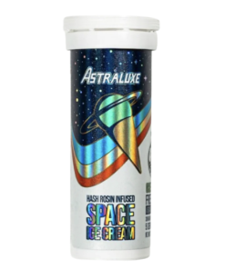 Buy Astraluxe Banana Smoothie Hash Rosin Infused Space Ice Cream