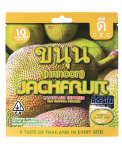 Dee Thai Rosin Infused Jackfruit Gummies